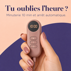 Télécommande à écran avec minuterie 10 minutes et arrêt automatique