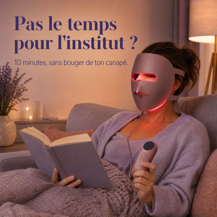 Séance Spectra 3D sur le canapé, en lisant