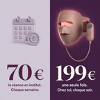 70 € la séance en institut contre 199 € une seule fois